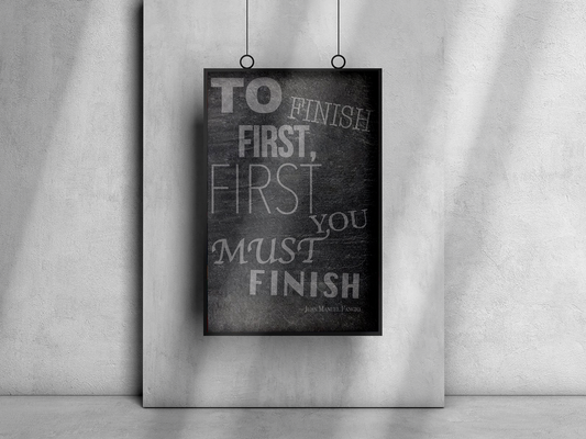 tofinishfirst